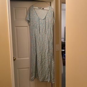 Eddie Bauer light blue short sleeve Dre size 16